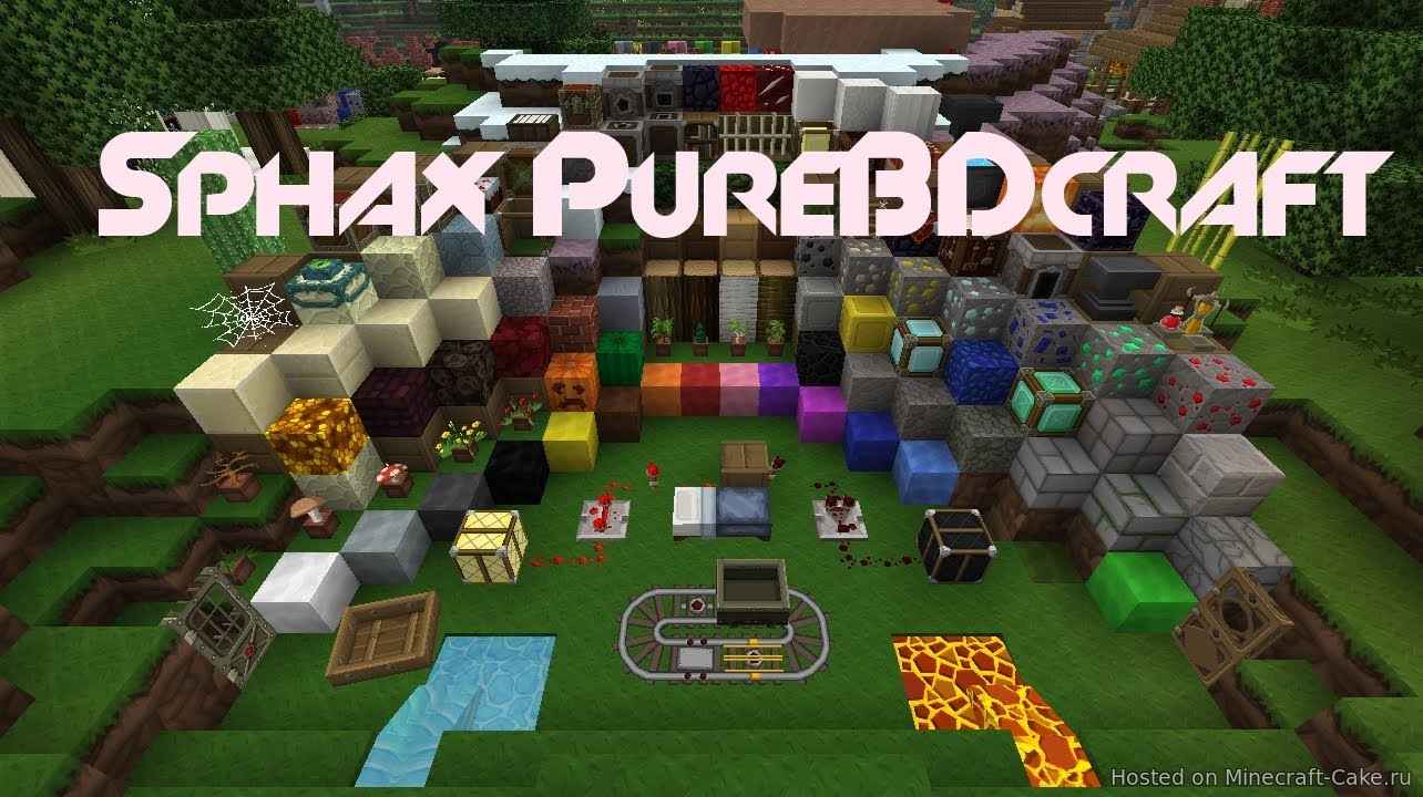 Sphax PureBDCraft (1.10.2) [128x]